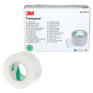 Cinta Transpore 3M 2,5 cms x 5 mts