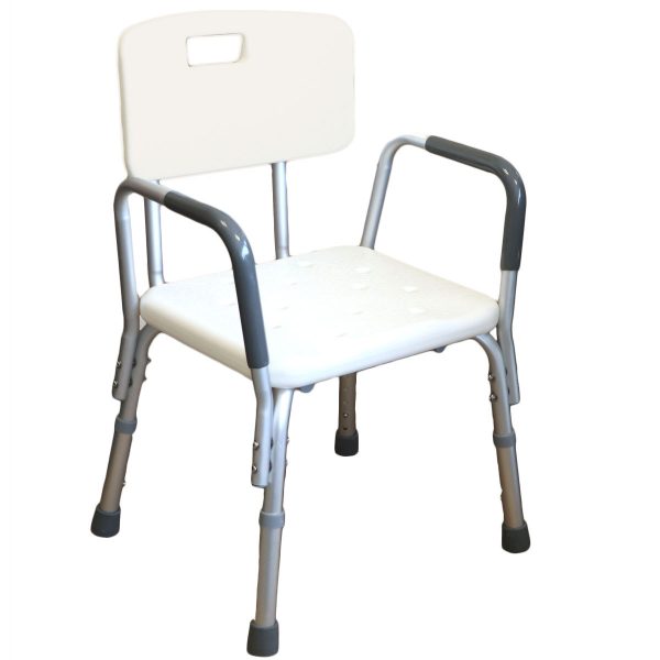 Silla de ducha con Apoyabrazos