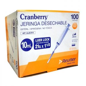Jeringa 10 ml Luer Lock