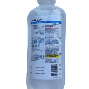 Suero Fisiologico 500 cc