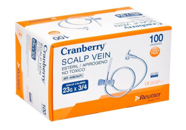 Mariposa Scal Vein 23g x 3/4