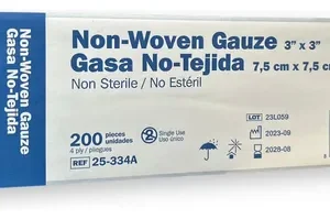 Gasa no Tejida 7,5x7,5 No Esteril