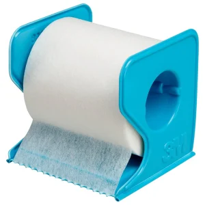 Cinta de papel Micropore 3M Blanca 5 cms  x 9 mts Con Dispensador